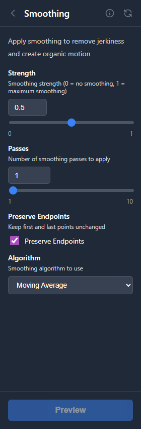 Smoothing tool