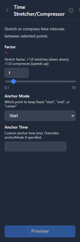 Time Scaler - stretching time