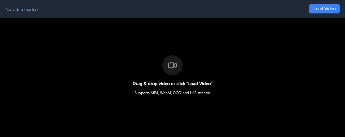 Video player component